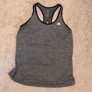 Women’s adidas large grey tank top
